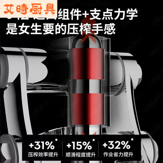 Chaosihui commercial manual juicer orange juice press freshly squeezed hand press artifact 2025 single mold-high-strength zinc alloy