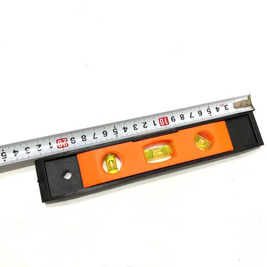 An Junsheng Strong Magnetic Mini Level Level Bubble Level Home Decoration Measurement Level High-Precision Level Blue Bubble Type 1 piece