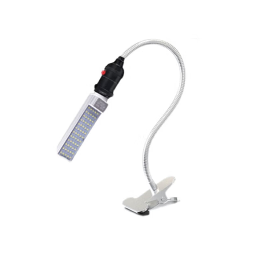 JasperOasis led machine tool work light (220V magnetic type) 500mm hose, 30w power, with switch