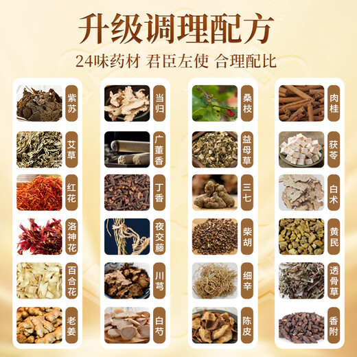 Jiuzhitang 24-flavor foot bath medicine pack Sichuan pepper, mugwort leaves, old ginger, remove dampness, repel cold, warm feet, foot bath pack 30 packs