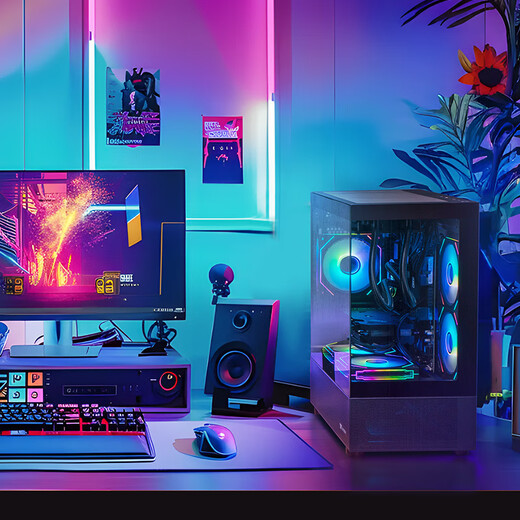 Ningmei country has 20% national subsidy for Soul i5 14400F upgraded to 14450HX/RTX5060/16G/1T e-sports gaming desktop computer host complete set for the whole family