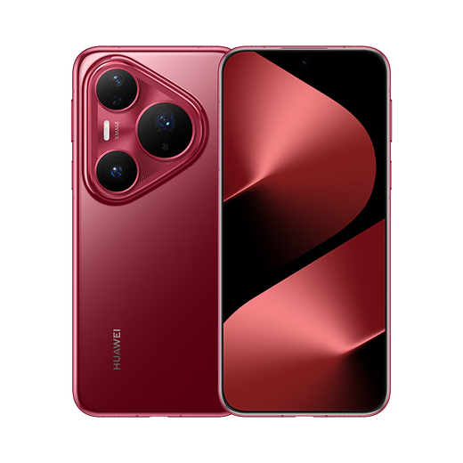 HUAWEI 24-term interest-free Huawei Pura 80 Pro+ new mobile phone Huawei p80 series Glaze Red 16GB+512GB 12-term interest-free