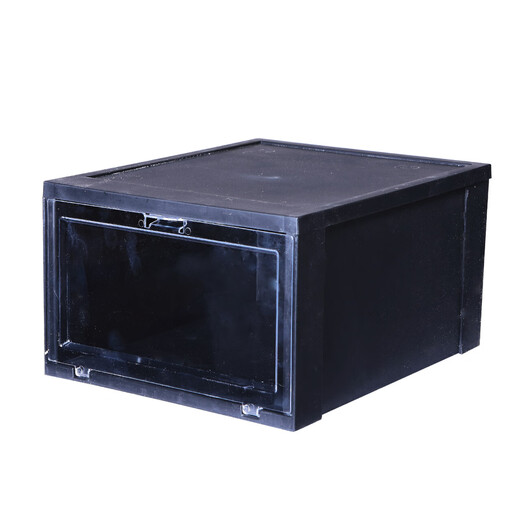 Sailoto sneaker acrylic storage box transparent basketball shoe shoe box display shoe cabinet sneaker storage shoe rack 36x29x19cm white 3-pack