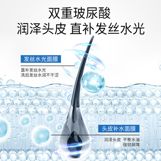 HIPERTIN Spanish imported oil control shampoo 300ml men and women shampoo silicone-free oil removal long-lasting fluffy cream