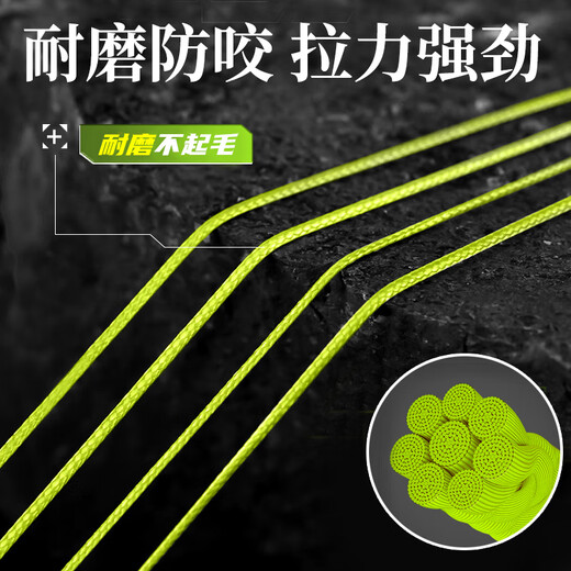 In-water mink finished anti-bottom fishing suspended sub-line double hook set European carp hook anti-off-bottom fishing set tied with big Iseni fish hooks value pack 5 sets anti-bottom line double hook Iseni barbed No. 4 hook