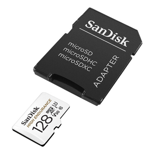 SanDisk 128GBTF (MicroSD) memory card driving recorder/security monitoring special memory card highly durable home monitoring reading speed 100MB/S