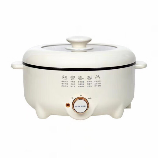 奥克斯电火锅家用多功能火锅4L容量学生宿舍不粘电煮锅礼品· WXY6627奥克斯6L电火锅 奥克斯品牌