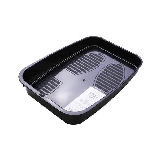 Fantasy shoe box for car excavator plastic shoe storage tray shoe rack organizer box black one pack