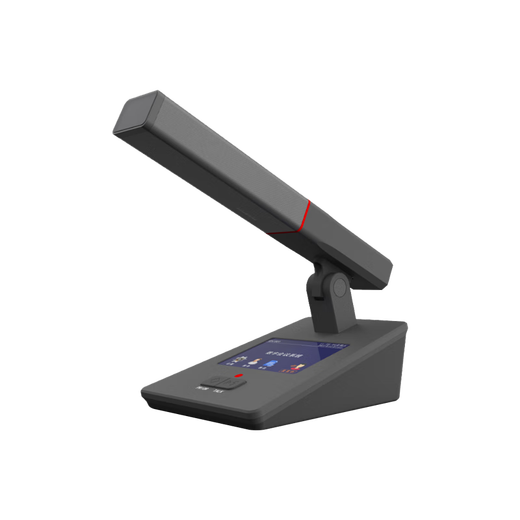 Youmai Intelligent Paperless Training Speech Hosting Conference Office Professional Microphone/Conference Microphone/Digital Conference Host/Microphone Host/Short Pole Microphone/Microphone Host Digital Wired New Square Tube G5 Pole 3.5-inch Full-color Capacitive Touch Screen