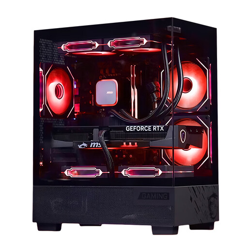 MSI AMD Ryzen 7500F/9600X/7650GRE/9060XT/5060Ti desktop assembly machine game e-sports Delta mobile computer host DIY complete machine sea view room configuration five 9600X+RX7650GRE