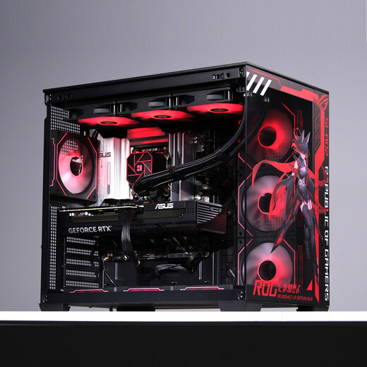 ASUS ROG Night God family bucket 9800X3D 9950X3D ASUS RTX5080 5070Ti desktop assembly computer game console live broadcast design rendering video editing complete machine configuration 8 R7-9800X3D + ASUS RTX5080