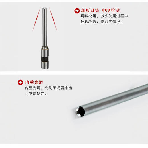 Geeignet zum Binden von Maschinenbohrern, passend für 3880 GB700 14602 14666 14667 Bohrer 6 x 35 mm/1 Stück