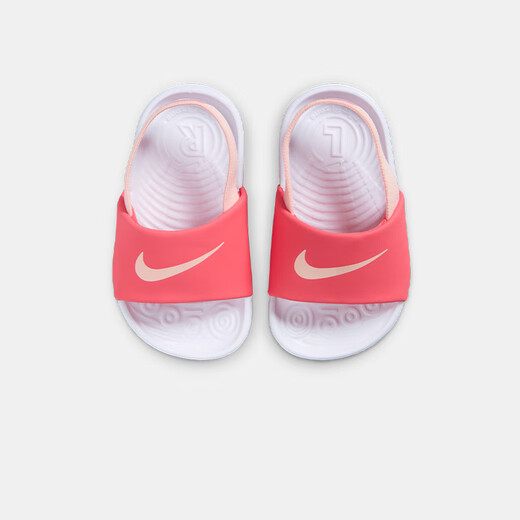 NIKE Nike boys and girls sandals KAWA SLIDE summer lightweight cushioning soft and comfortable children's casual sandals BV1094-800 26 recommended foot length 15cm