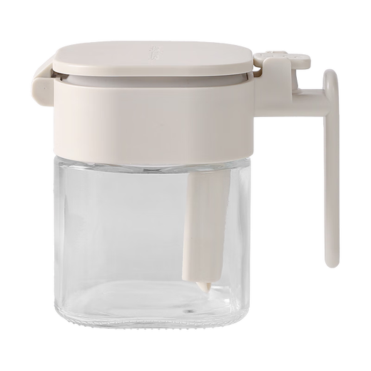 Kawashimaya spoon separate seasoning box kitchen household sealed moisture-proof seasoning jar seasoning bottle salt shaker combination set mixed color-2 independent spoon compartment sealed moisture-proof