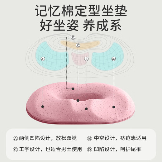 Ipoosi post-operative hemorrhoid cushion for pregnant women, post-operative hemorrhoids cushion ring, hollow butt cushion for postpartum tear relief for postpartum women.
