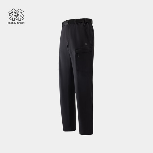 KOLON SPORT Men's Men's Workwear Hiking Soft Shell Pants Multi-Pocket Outdoor Sports Pants