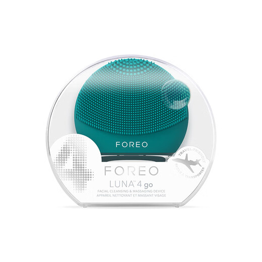 FOREO Luna 4 Fun Edition Facial Cleansing Instrument, Dark Green