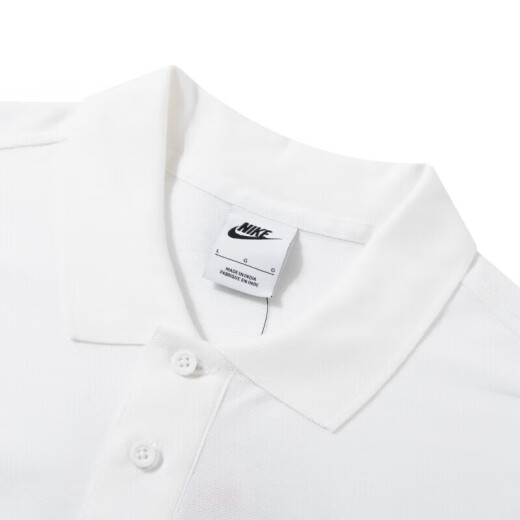 Nike (Nike) Kurzärärmelte Herren Sommer New Sportswear Leicht atmungsaktives, ungezwungenes Kurzärärmel-Sport-T-Shirt Lapel Polo Shirt FN3895-100 2xl