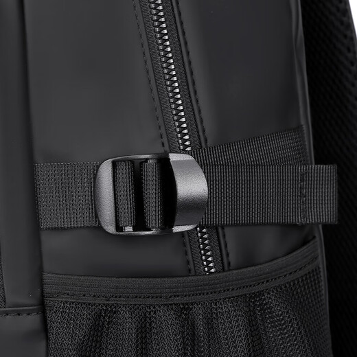 Herrengeschäft pendeln leichte Rucksack mit großer Kapazitäts-Rucksack College-Student 16-Zoll-Laptop Schoolbag Grey [wasserdichtes und abgenutzte Material]