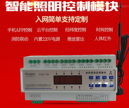 4/6/8/12/16-channel intelligent lighting control switch timing remote time control relay output module peak 6-channel 16A