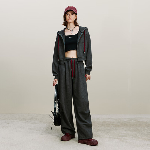 PHORM shopping mall same style 2025 autumn new fashion suit H02732536 smoke gray M