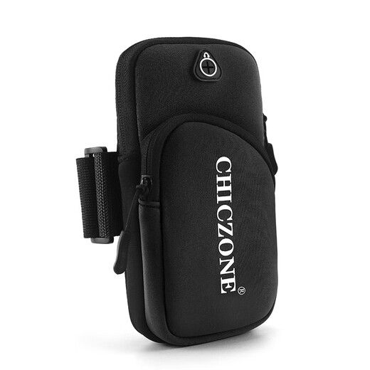 Xin Nurse New Sports Phone Bag Unisex Running Arm Bag Mountaineering Cycling Waterproof Phone Bag Lightweight Fitness Equipment Running Classic Black Second Layer