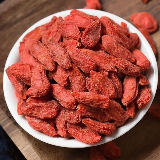 Pupan selected the first fresh dried goods of Ningxia wolfberry, sulfur-free authentic Ningxia wolfberry, dried fruit in water, no added weight, Ningxia wolfberry 20g Ningxia wolfberry