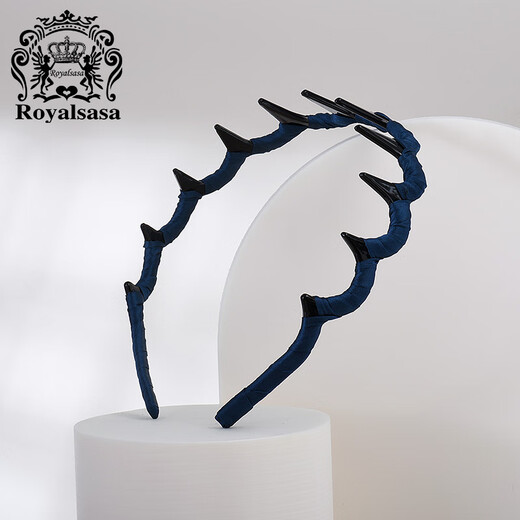 Royal sasa royal salsa fluffy high skull toothed non-slip wavy hair hoop women's headband pressed hairpin hair bundle headdress broken hair hole