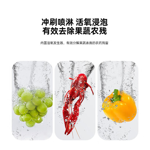 GORGENOX German gorgenox desktop dishwasher 4 sets fully automatic hot air drying active oxygen sterilization small installation-free countertop dishwasher D30 upgraded version upgraded self-absorbing D30A first-level washing and drying + maternal and infant fruit and vegetable washing