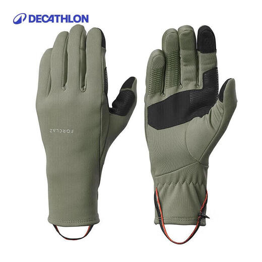 Decathlon gloves men's winter touch screen women's cycling sports skiing gloves ODA olive M 4361629