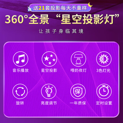 Star Bubble Galaxy Kurome Starry Sky Projector Lamp Children's Toys Girls Birthday Gift Girls Toys 3-6 Years Old 4 Kids Projector