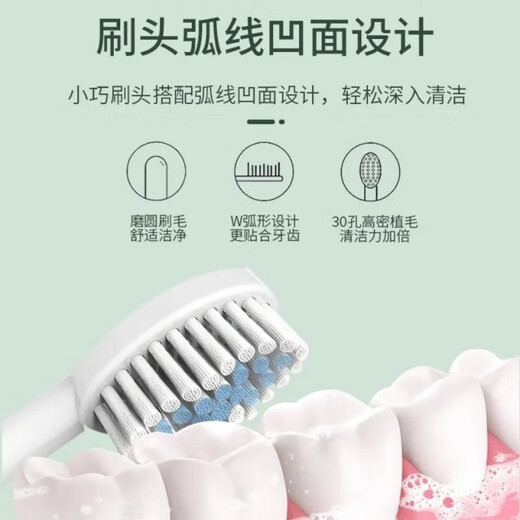 Philips (PHILIPS) Ecological Universal Electric Toothbrush Fully Automatic Rechargeable Sonic Soft-bristled Waterproof Couple Set Electric Toothbrush for Men and Women Couple Style White + Black Each 4 Dupont Brush Heads New Upgrade