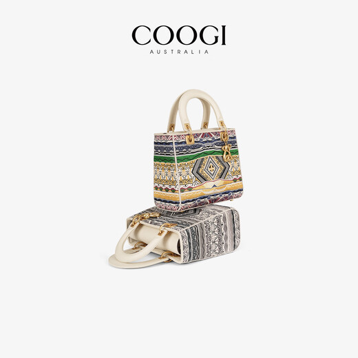 COOGI bag women's bag light luxury brand 2025 new handbag Princess Diana bag birthday gift for mother, girlfriend and wife five colors