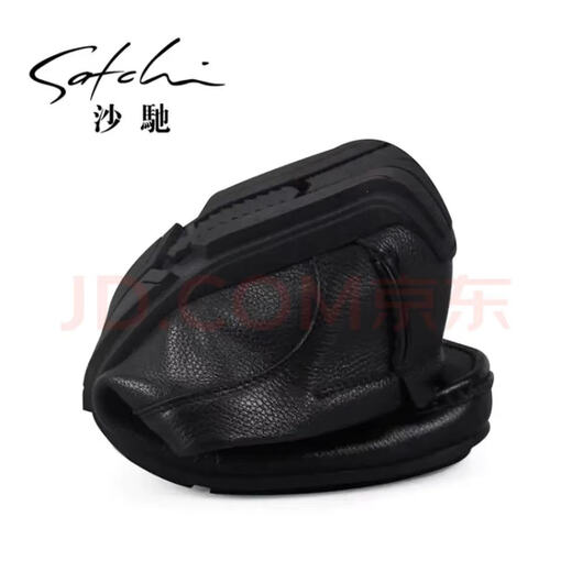 Sachi Men's Shoes Breathable Genuine Leather Business Casual Leather Shoes Soft Leather Soft Sole Slip-On Loafers Lightweight Men's Beanie Shoes Black 40