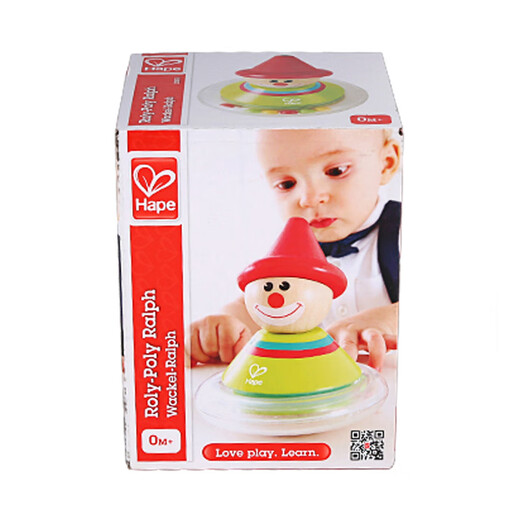 Toys pour nourrissons HAPE, Clown Tumbler nouveau-né