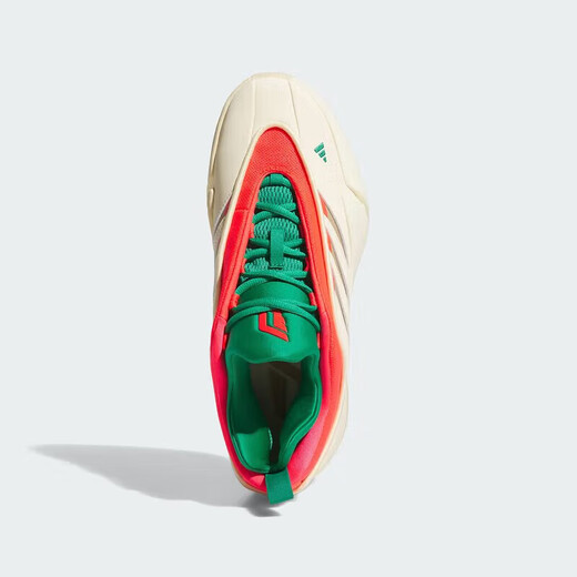 阿迪达斯 （adidas）休闲鞋男鞋2024秋冬季新款运动鞋利拉德9代签名版实战缓震篮球鞋 JH6627圣诞配色 41 (255mm)
