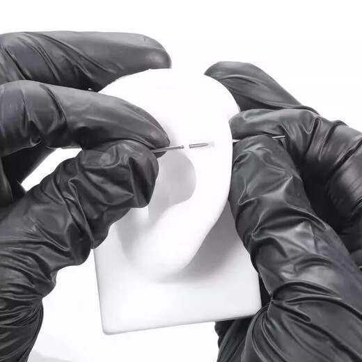 First encounter guide needle ear hole tongue nail puncture tool titanium alloy external thread 0.9 lip nail guide needle next day delivery auxiliary nail 5-pack 1.0mm guide needle-M0.9 external teeth