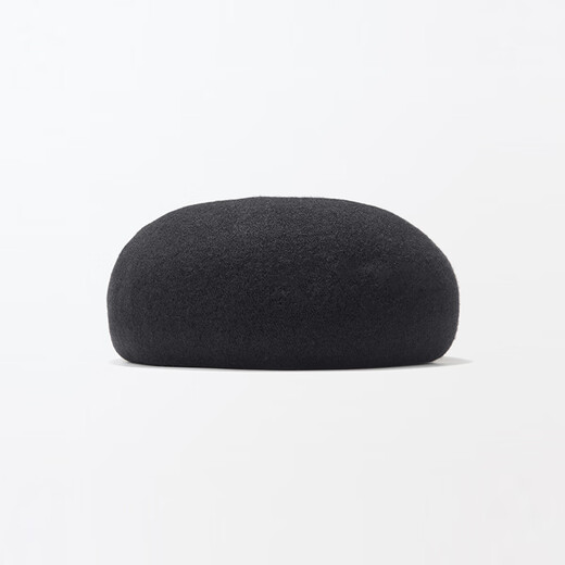 MUJI wool beret hat painter hat DBE40A5A black