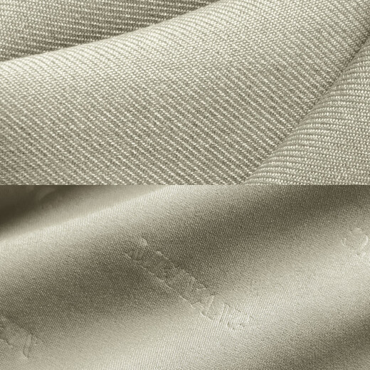 MEIYANG Melbourne No. 6 Suit Hemp texture commuting casual lapel jacket trousers cool and cool temperament autumn new gray green (jacket + casual pants regular version) L