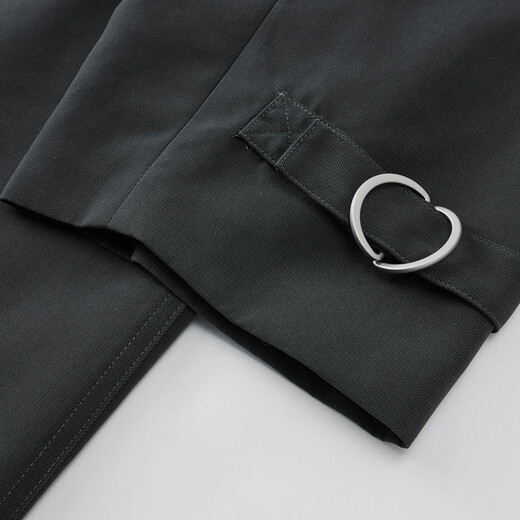 IEF/Aiyifu 2025 Autumn New French Mature Temperament Loose and Versatile Women's Mid-Length Windbreaker Jacket Navy One Size