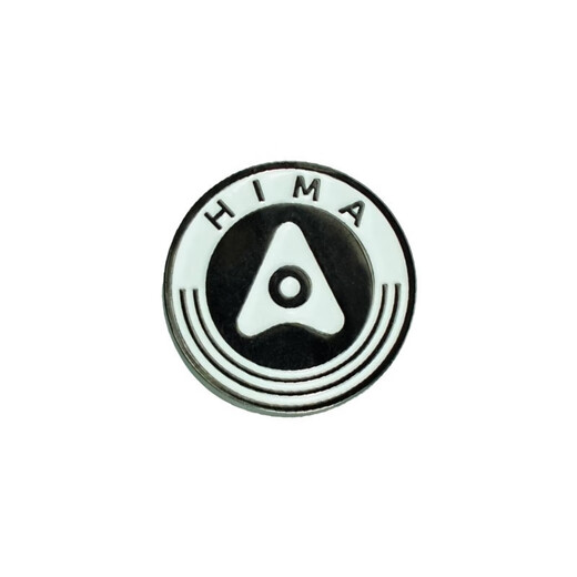 HIMA Asking the World Brooch Hongmeng Zhixing Badge Car Employee Badge Customized Badge Work Number Plate Hongmeng Zhixing Brooch (Circular Magnetic Suction)