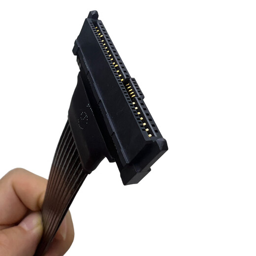 Yue Changsheng PCIE4.0 X4 to U.2U.3 solid state drive GEN4 4x high-speed silver-plated adapter cable U2U3 45A 45ABZ-30CM