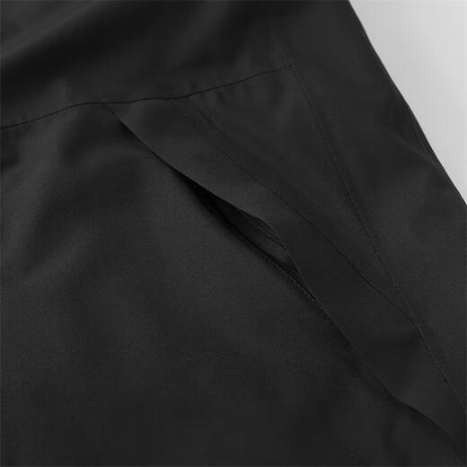 Mizuno outdoor jacket men's three-in-one jacket windproof two-piece warm mountaineering sportswear black M