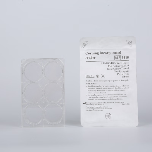 Corning Laboratory Zellkulturplatte 6-Well 12-Well 24-Well 48-Well 96-Well Selektionskulturplatte einzeln verpackt Corning 24-Well 3524 Vollkarton 100 Stück/Karton