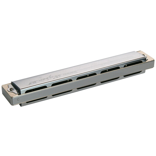 Tombo Nouveau harmonica polyphonique 24 trous 6624S Pro Adult Performance Performance Grade électroplate plaque de siège Modified Metal Copper Grid BNM Natural Minor Tine Copper Modèle modifié