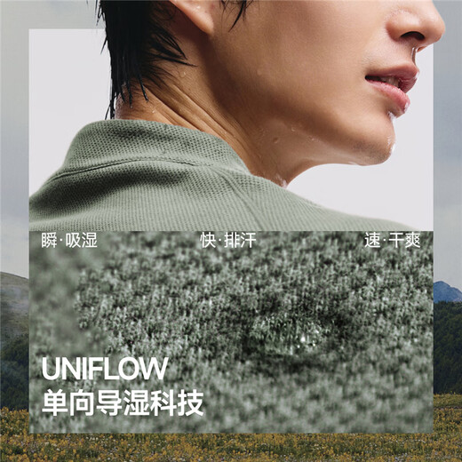 Banana lower half zipper bottoming shirt men's stand collar T-shirt outdoor sports sweat-absorbent top GP102 Manmu Black 2XL