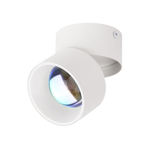 Zuoji Sunset Lamp Sunset Spotlight Embedded Porch Decoration Mural Lamp Corridor Ambience Light Wall Washer White Surface Mounted Sunset Lamp Sunset Lamp-Sunset Red 10 Watts