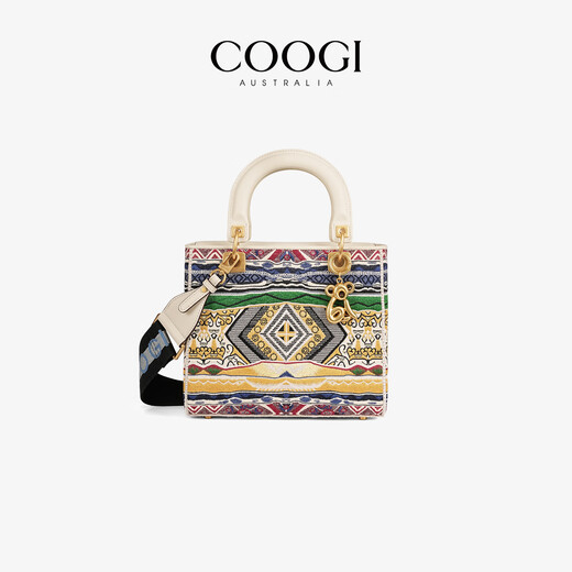 COOGI bag women's bag light luxury brand 2025 new handbag Princess Diana bag birthday gift for mother, girlfriend and wife five colors
