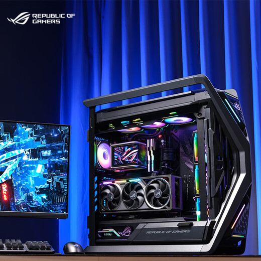 ASUS RTX5090 Night God graphics card 9800X3D 9950X3D host ROG Family Bucket Genesis God flagship host desktop e-sports game console assembly machine computer complete machine R9 9950X3D+RTX5090 Night God丨Three