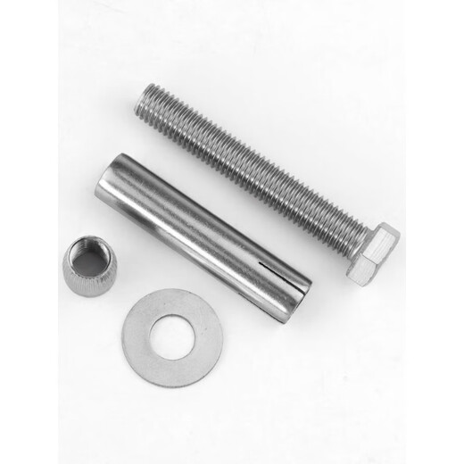 Thousand speed wheel 304 stainless steel external hexagonal expansion screw built-in pull-explosion expansion bolt implosion M6*150 (2 pieces) 304